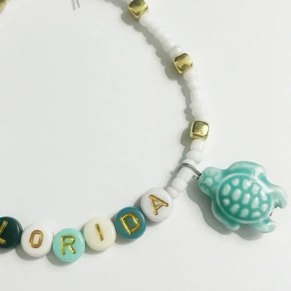 Taylor Swift Eras Tour Friendship Bracelet Florida TTPD - Picture 2 of 2